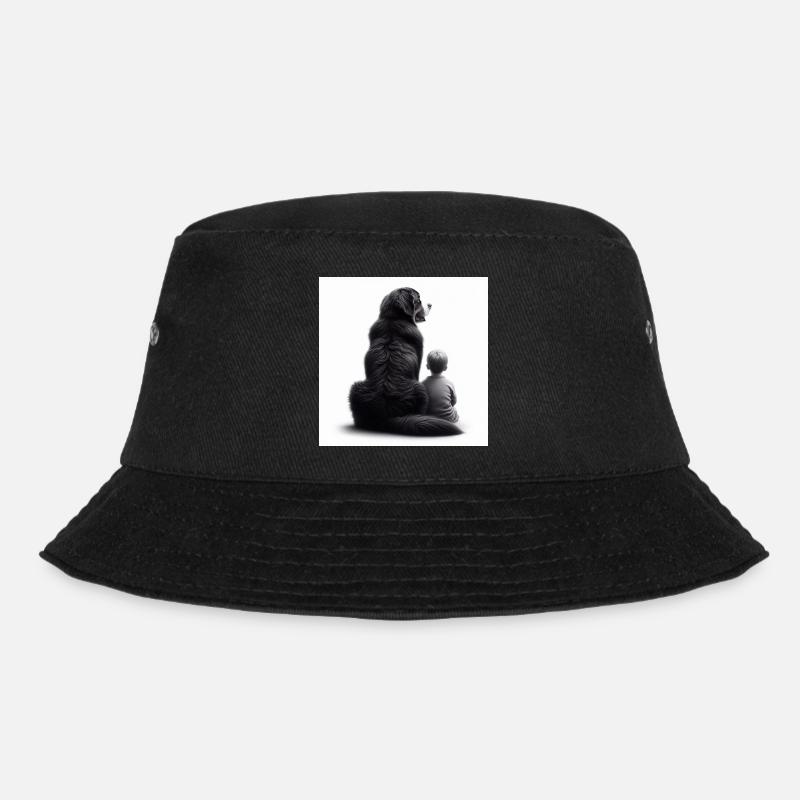 Berner Sennenhund - Bucket Hat - Schwarz