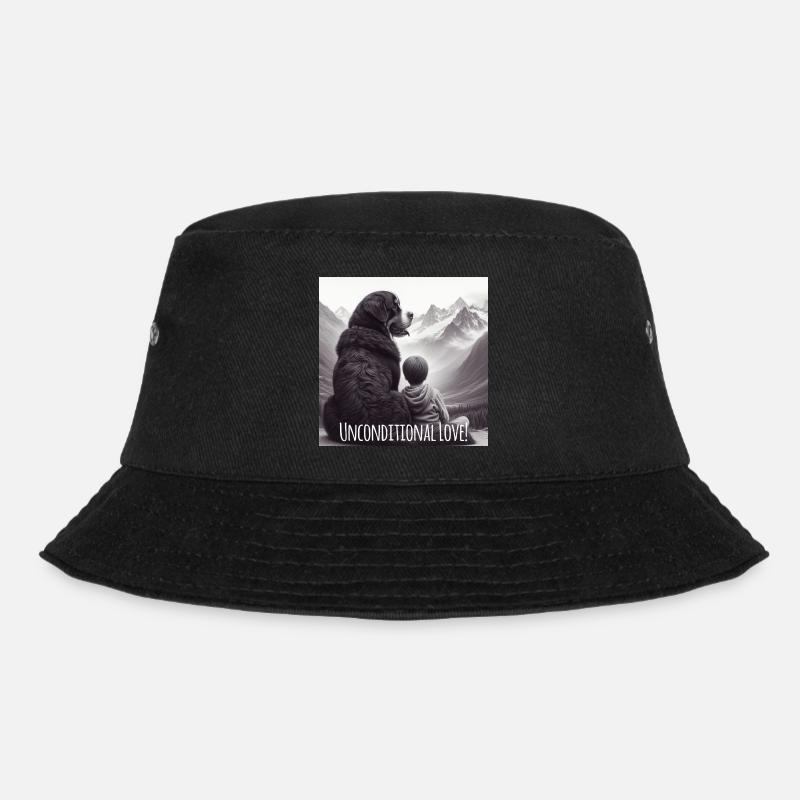 Berner Sennenhund - Bucket Hat - Schwarz