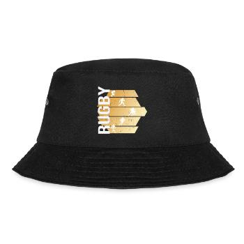 Rugby - Bucket Hat - Schwarz - Vorne - Lela (165cm)