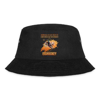 Adrenalin auf dem Eis Emotionen auf den Rängen - Bucket Hat - Schwarz - Vorne - Lela (165cm)