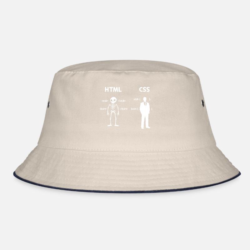 Code Css C++ Php Java Developer Code Scripting Bucket Hat