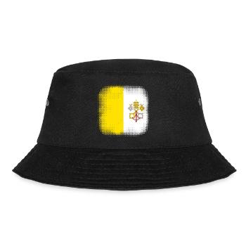 Vatikanstadt als Vatikanstadt - Bucket Hat - Schwarz - Vorne - Lela (165cm)