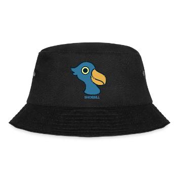 Oiseau à bec-en-sabot Ornithologue Forêt I Cadeau - Bob - noir - Devant - Lela (165cm)