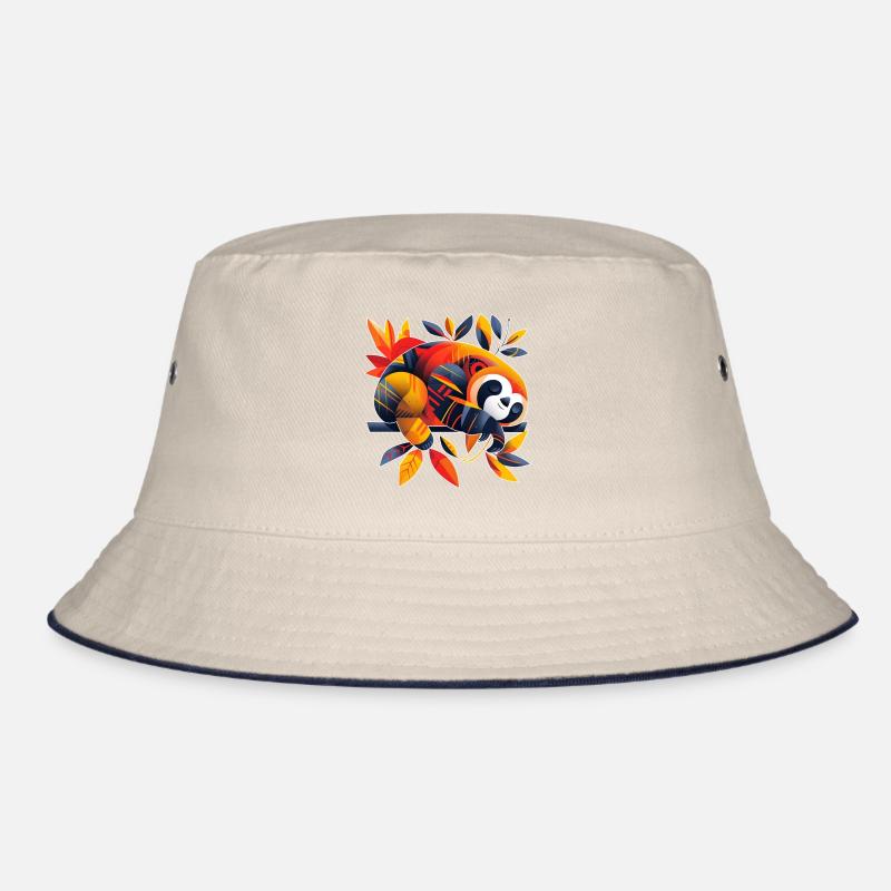Sloth | abstract artwork Bucket Hat