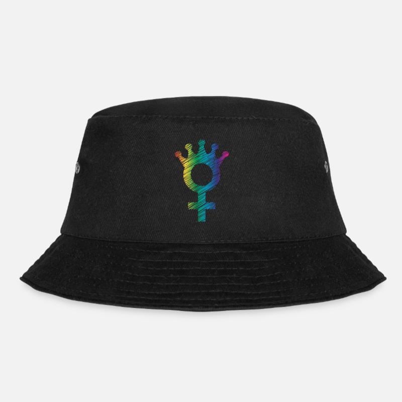 Frauenpower - Bucket Hat - Schwarz