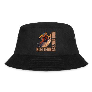 Faszination Klettern - Bucket Hat - Schwarz - Vorne - Lela (165cm)