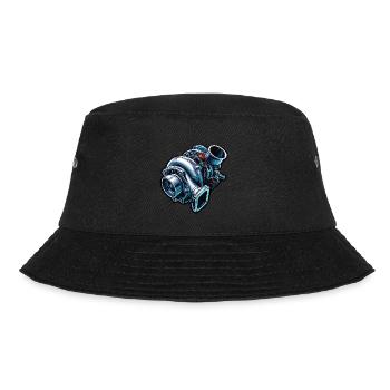 Automechaniker Tuner Turbolader - Bucket Hat - Schwarz - Vorne - Lela (165cm)