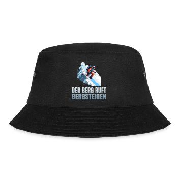 Der Berg ruft - Bucket Hat - Schwarz - Vorne - Lela (165cm)