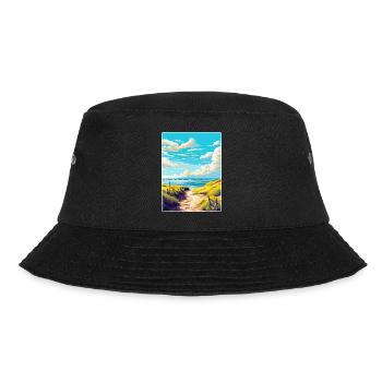 Texel Pays-Bas Poster de voyage vintage souvenir - Bob - noir - Devant - Lela (165cm)
