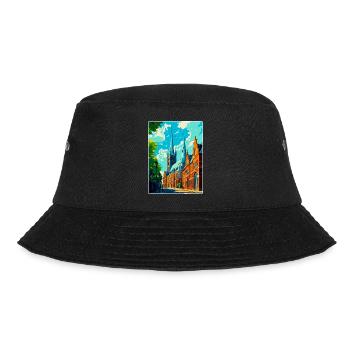 Brême Allemagne Affiche de voyage vintage Souvenir WPA - Bob - noir - Devant - Lela (165cm)
