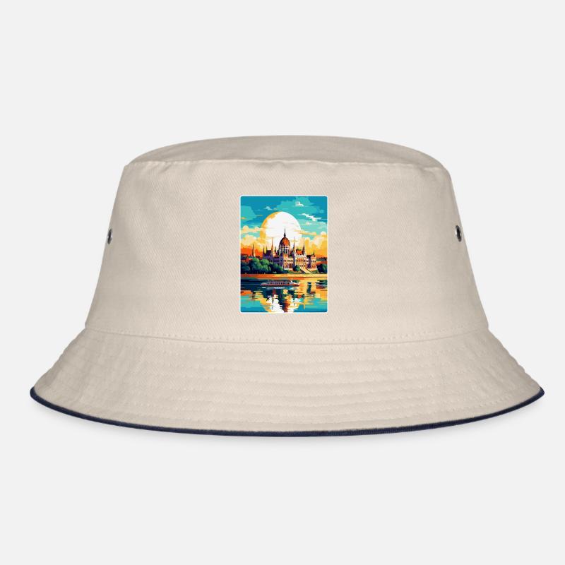 Budapest Hongrie Affiche de voyage vintage souvenir Bob