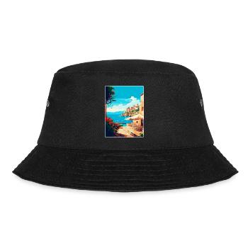 Rhodes Grèce Vintage Voyage Poster WPA Souvenir - Bob - noir - Devant - Lela (165cm)