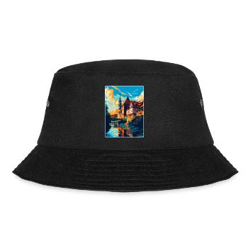 Nuremberg Allemagne Affiche de voyage vintage souvenir - Bob - noir - Devant - Lela (165cm)