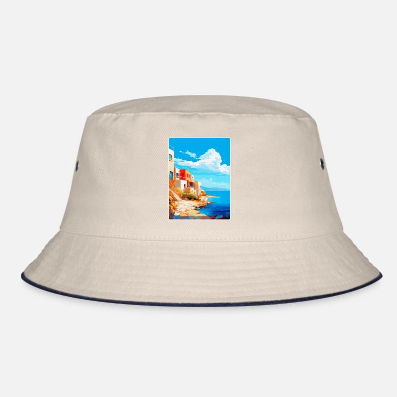 Elafonisos Grèce Affiche de voyage vintage souvenir Bob