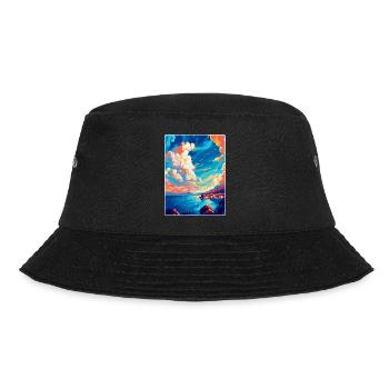 Bol Croatia Vintage Travel Poster WPA Art Souvenir - Bucket Hat - black - Front - Lela (165cm)