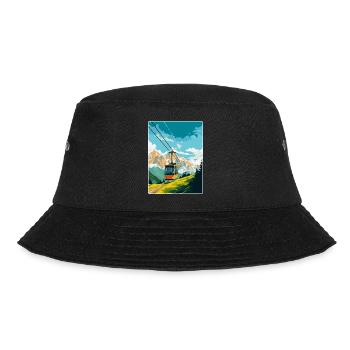 Penkenbahn Autriche Affiche de voyage vintage souvenir - Bob - noir - Devant - Lela (165cm)