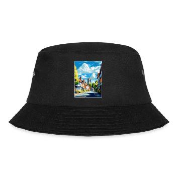Sevenoaks England Uk Travel Poster Souvenir WPA - Bucket Hat - black - Front - Lela (165cm)