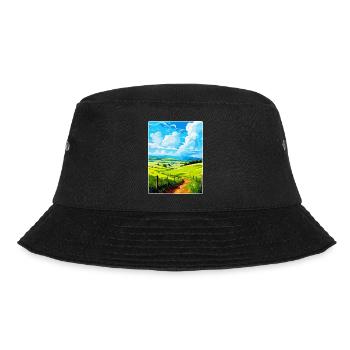 Sperrin Uk Vintage Travel Poster Souvenir WPA - Bucket Hat - black - Front - Lela (165cm)