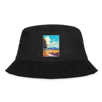 Cairngorms Scotland Uk Travel Poster Souvenir WPA - Bucket Hat - black - Front - Lela (165cm)