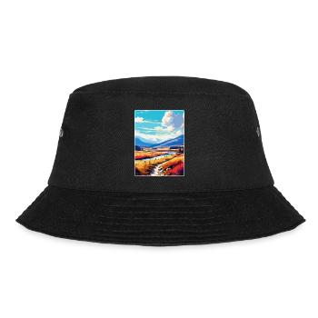 Cairngorms Scotland Uk Travel Poster Souvenir WPA - Bucket Hat - black - Front - Lela (165cm)
