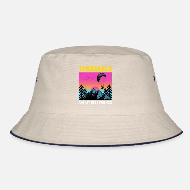 Paragliding Pilot Paraglider Adventures Outdoor Bucket Hat