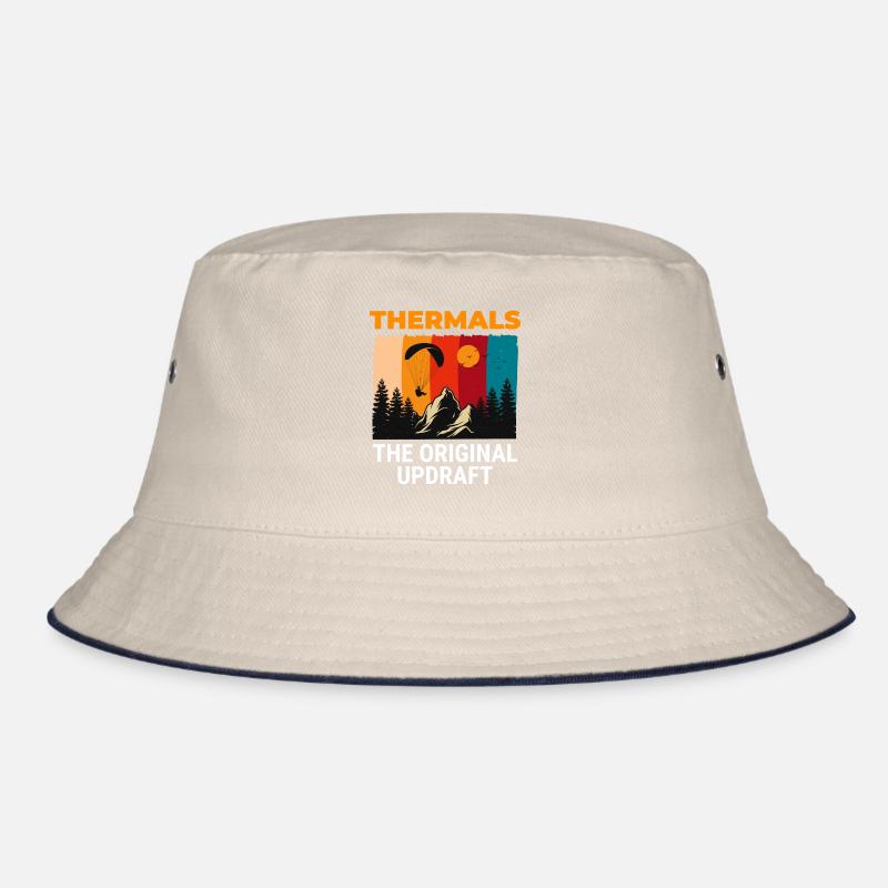 Gleitschirmpilot Gleitschirmabenteuer Thermik Bucket Hat