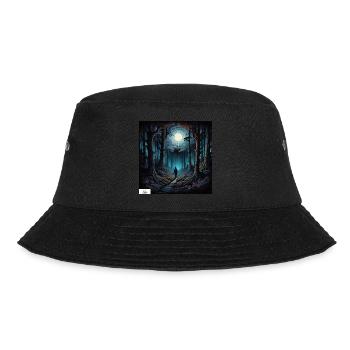 Spooky forest wanderer - Bucket Hat - black - Front - Lela (165cm)
