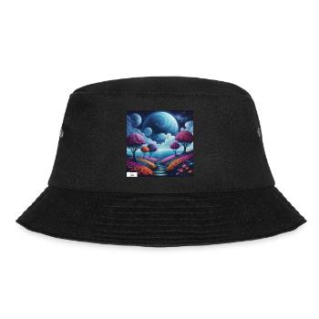 Path of harmony dreamscape - Bucket Hat - black - Front - Lela (165cm)