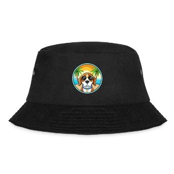 Kerry Beagle Chien Race Dessin Animé Lunettes de Soleil Plage - Bob - noir - Devant - Lela (165cm)
