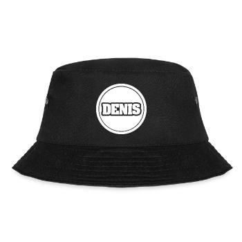 Denis as a first name - Bucket Hat - black - Front - Lela (165cm)