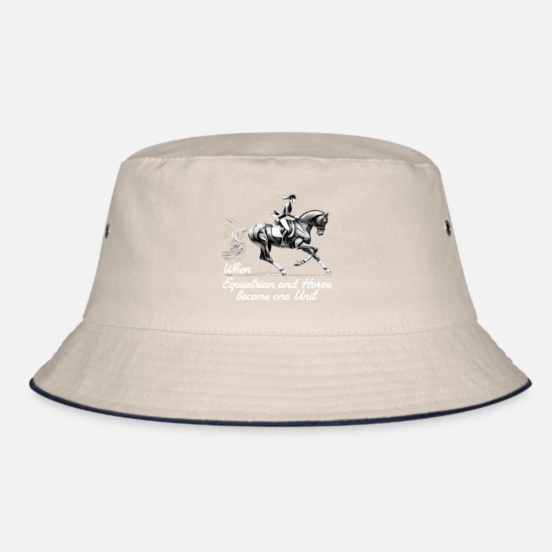 Reiter Reiterin Pferd Einheit Geschenk Bucket Hat