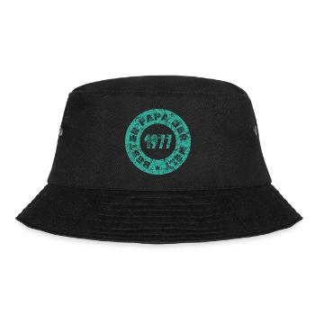 1977 - Bucket Hat - Schwarz - Vorne - Lela (165cm)