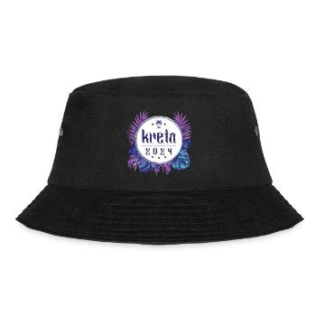 Kreta 2024 - Bucket Hat - Schwarz - Vorne - Lela (165cm)