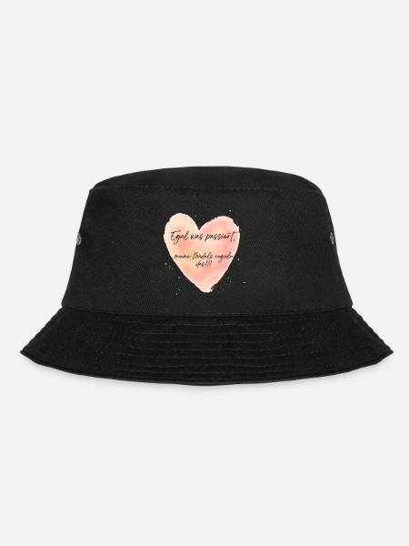 Egal was passiert, meine Mädels regeln das - Bucket Hat - Schwarz