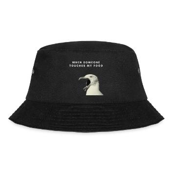 When someone touches my food - Bucket Hat - black - Front - Lela (165cm)