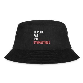 Ich kann keine Rhythmische Sportgymnastik haben - Bucket Hat - Schwarz - Vorne - Lela (165cm)