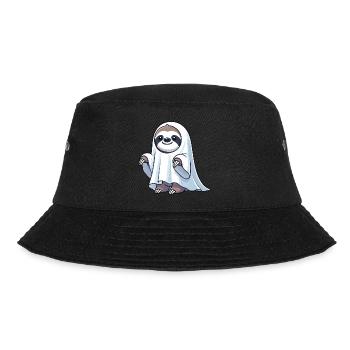 Mignon Halloween paresseux fantôme dessin animé fantôme - Bob - noir - Devant - Lela (165cm)