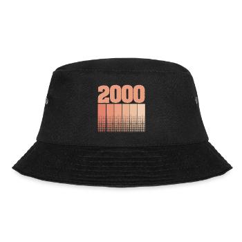 2000 - Bucket Hat - Schwarz - Vorne - Lela (165cm)