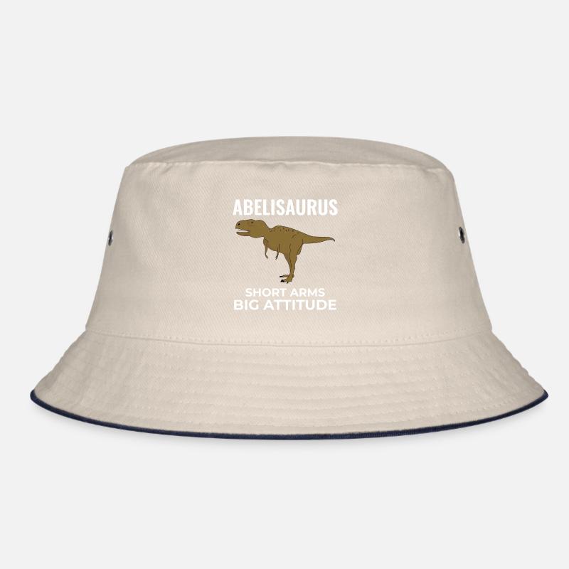 Abelisaurus Dinosaur Dino Paleontologist Fossil Bucket Hat