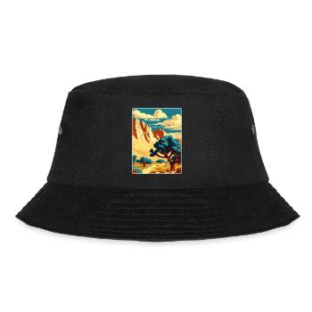 Guadalupe Mountains National Park Travel Poster - Bucket Hat - black - Front - Lela (165cm)