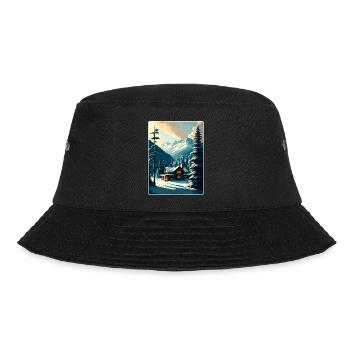 Whistler ski ski vintage voyage affiche souvenir - Bob - noir - Devant - Lela (165cm)