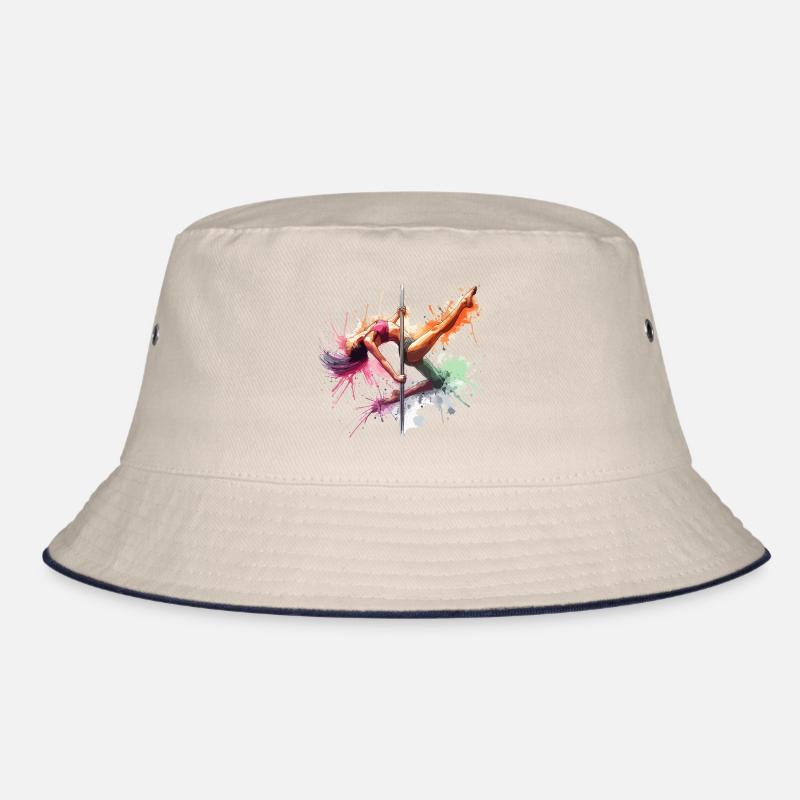 Pole Dance Dynamik Farben Poledance Geschenk Bucket Hat