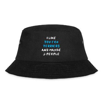 Toy Fox Terrier - Bucket Hat - black - Front - Lela (165cm)