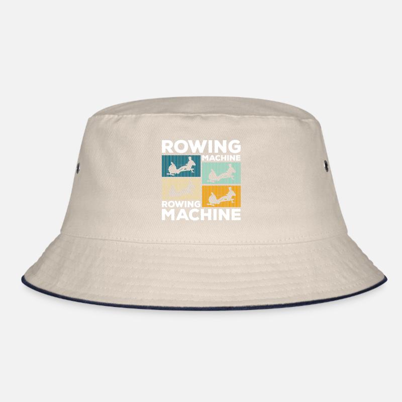 Rudergerät Sport Ausdauer Rudertraining Bucket Hat
