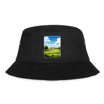 Oak Hills Golf Club Vintage Travel Poster Souvenir - Bucket Hat - black - Front - Lela (165cm)