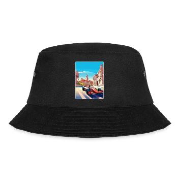 Barcelona Circuit Motorsport Race Spain Travel WPA - Bucket Hat - black - Front - Lela (165cm)