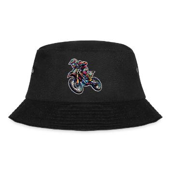 Motocross - Bucket Hat - black - Front - Lela (165cm)