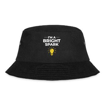 Electrician Humor Electrical Technician Engineer - Bucket Hat - black - Front - Lela (165cm)