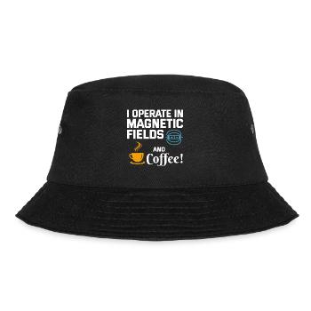 Electrician Humor Electrical Technician Coffee - Bucket Hat - black - Front - Lela (165cm)