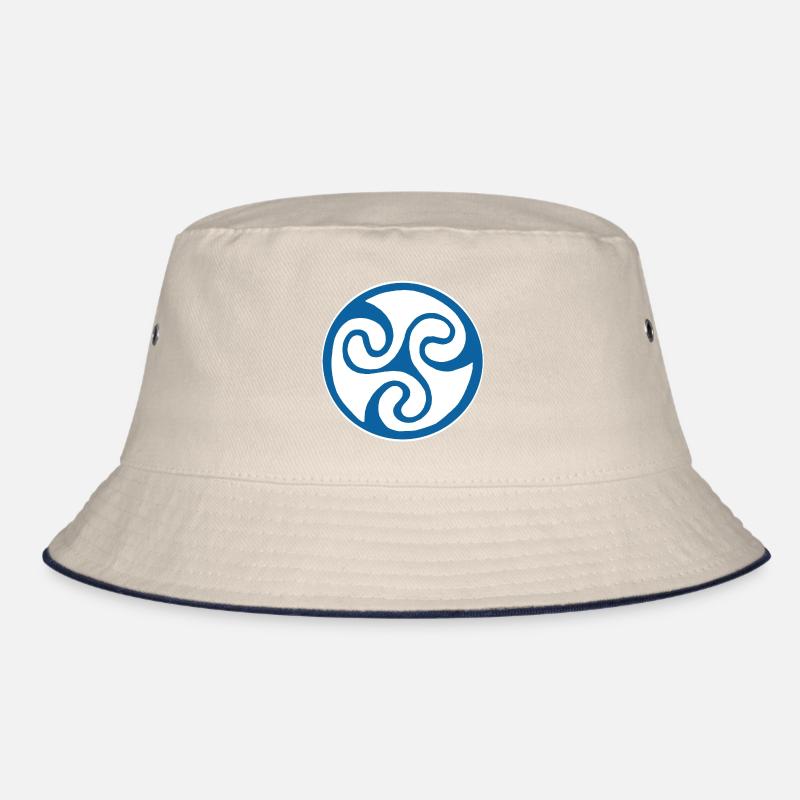Blue Celtic symbol Bucket Hat